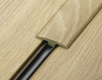 Transition profile with original coating